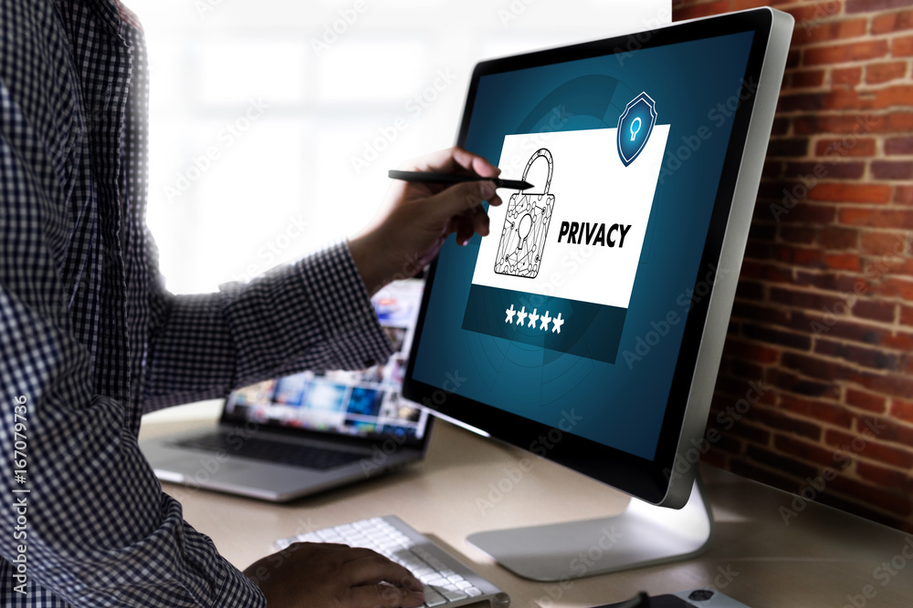 Poster privacy access login performance identification password passcode and privacy