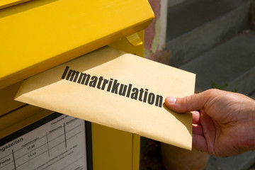 Immatrikulation - 167081599