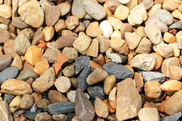 Small stones texture background