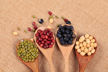 collection of legumes