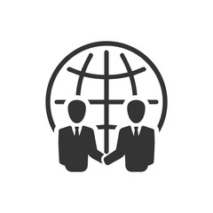 International Business Partnership Icon