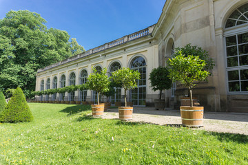 Orangerie in the Park of Pillnitz Castle, Dresden, Germany, Europe