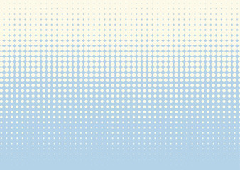 Halftone background. Comic dotted pattern. Pop art retro style. Backdrop with circles, rounds, dots, design element for web banners, posters, cards, wallpapers. Colorful Vector illustration