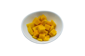 Sliced mango