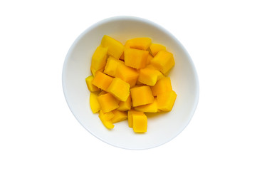 Sliced mango