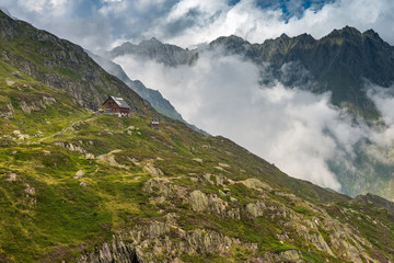 Gaulihütte SAC im Urbachtal, Berner Oberland