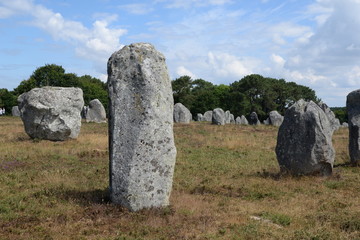 Fototapeta premium Menhire bei Carnac