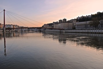Obraz premium Quais de Saône