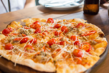 イタリア料理　イタリアン　ピザ　アラビアータ