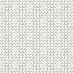 Beige realistic seamless knit pattern. EPS 10 vector