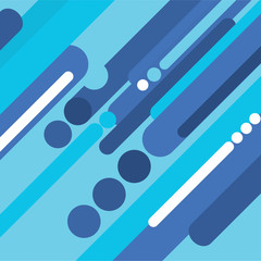 Abstract Dynamic Geometric Background Vector Illustration