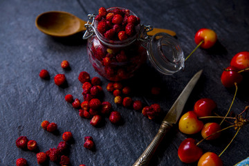 strawberry background