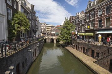 Obraz premium utrecht historic city netherlands