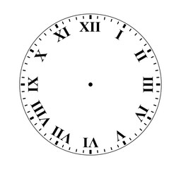 Roman Numeral Clock