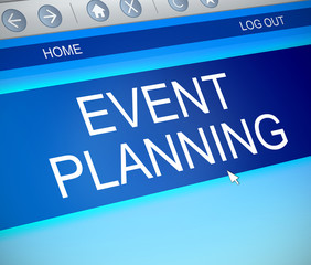 Event planning concept.
