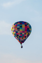 Fototapeta na wymiar Colorful Hot Air Balloon