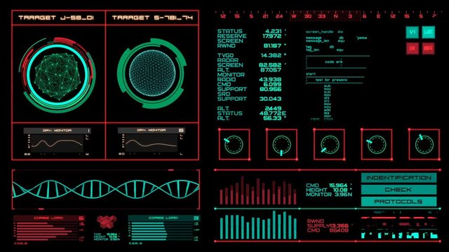 Futuristic interface | HUD