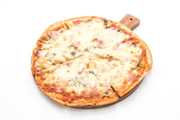 spinach and bacon pizza