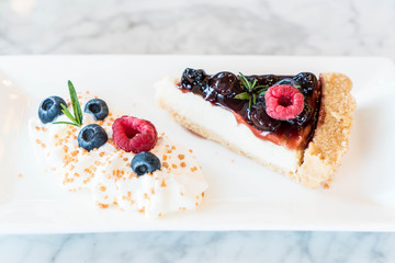 blueberry cheese cake