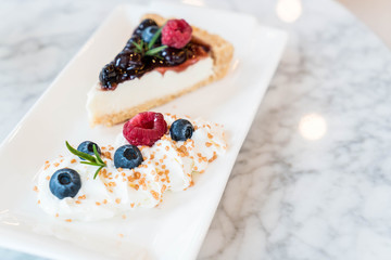 blueberry cheese cake