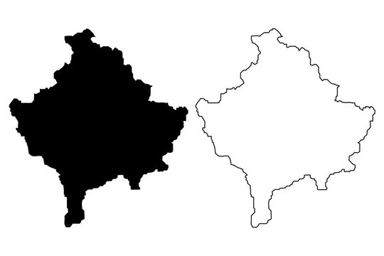 Premium Vector  Map with borders of vojvodina in vector