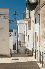 Alleyway. Massafra. Puglia. Italy.