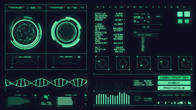 Futuristic interface | HUD