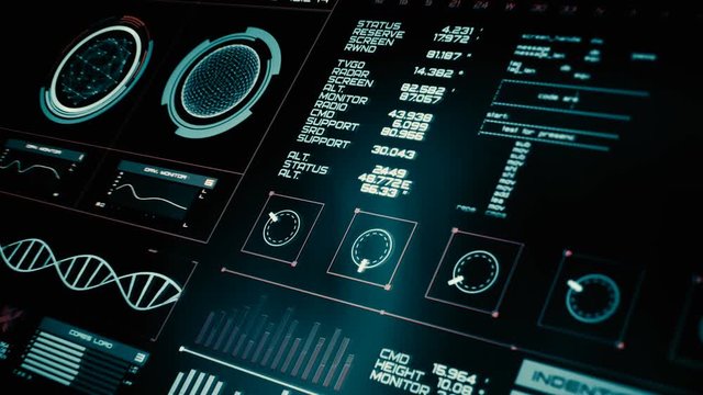 Futuristic interface | HUD