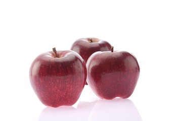 Close-up of red apples