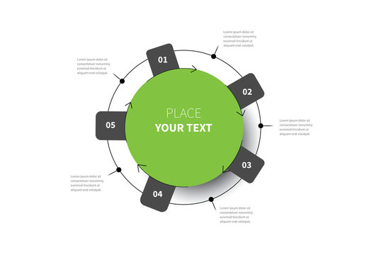Circular Chart Layout 