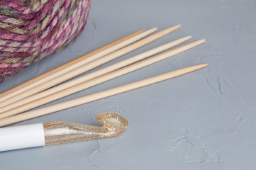 Multicolored yarn for knitting