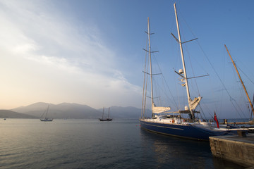 Velieri nel porto di Gaeta - Gaeta