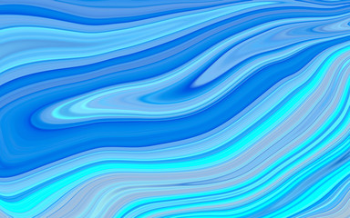 Blue abstract colorful wave creative background