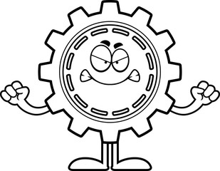 Angry Cartoon Gear