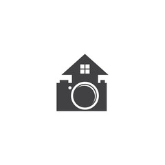 home camera icon logo