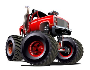 Cartoon Monster Truck © Mechanik