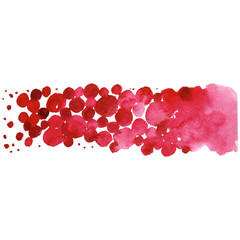 Watercolor colorful texture illustration. Aquarelle paper splash shapes isolated drawing.Abstract aquarelle for background, texture, wrapper pattern, frame or border.