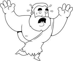 Cartoon Barbarian Panic