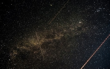 Starry sky in a stargazing © Максим Буданов