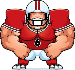 Cartoon Football Player © corythoman