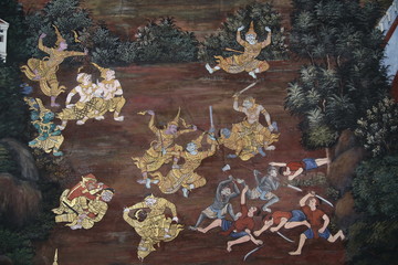 temple art in thailand © Fike2308