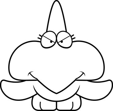 recommend clip art: Cartoon Devious Pterodactyl