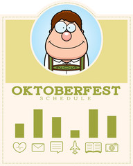 Cartoon Oktoberfest Boy Graphic