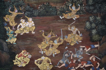 temple art in thailand © Fike2308