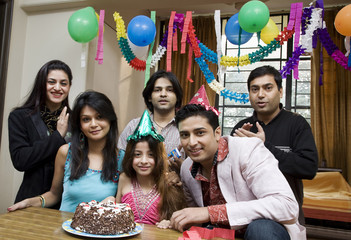 Celebrating a birthday 