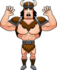 Cartoon Barbarian Surrender