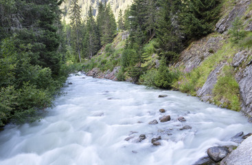 Ruscello in Valle d'Aosta