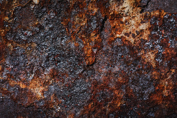 Corroded metal background