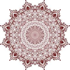 Mandalas. Vintage decorative elements. Outline pattern.