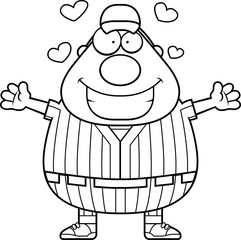 Baseball Player Hug